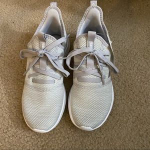 Adidas Cloadfoam Pure Grey Sneakers NWT